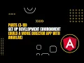03 Set Up Development Environment - Build a Movie Director App with Angular