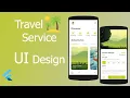 Flutter Travel Service App UI Concept - Speed Code
