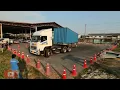 Saudi Arabia Heavy Vehicle Driving Test | Step-by-Step Follow 💯 #saudijobs #jobs