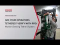 Raymond Motion Sensing Tether System Forklift Safety Harness Solution Raymond Storage Concepts