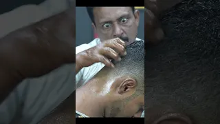 More Relaxation With More Oil By Big Eyes Barber Neck Crack Ear Crack ASMR Massage