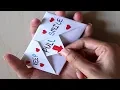Download Lagu DIY - SURPRISE MESSAGE CARD | Pull Tab Origami Envelope Card | Letter Folding Origami