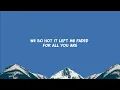 Cigarettes After Sex - You're All I Want (Lyrics)
