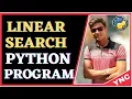 Linear Search Python Hindi Urdu INC