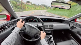 1993 Honda Prelude Si 4WS 5-Speed Manual - 4th Gen POV Driving Impressions