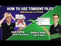How to Use TORRENT Files qBittorrent or uTorrent