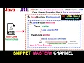 JAVA JDK JRE JVM Explained