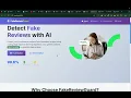 AI Fake Review Detection System with 99 6 Accuracy Machine Learning Final Year Project Python