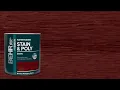 HOW TO APPLY BEHR STAIN AND POLY