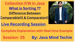 Collection in Java Difference between Comparable I Comparator I By Amit