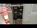 How To Change Batteries in Lockly Touchpad Door Lock The DIY Guide Ep 168