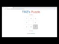 Puzzle game with javascript
