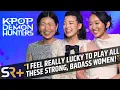 Download Lagu KPop Demon Hunters Stars Talk Rumi \u0026 Jinu's Connection And Reveal Their Real-Life Biases