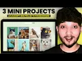 Build 3 JavaScript Mini Projects for Beginners Full Tutorial