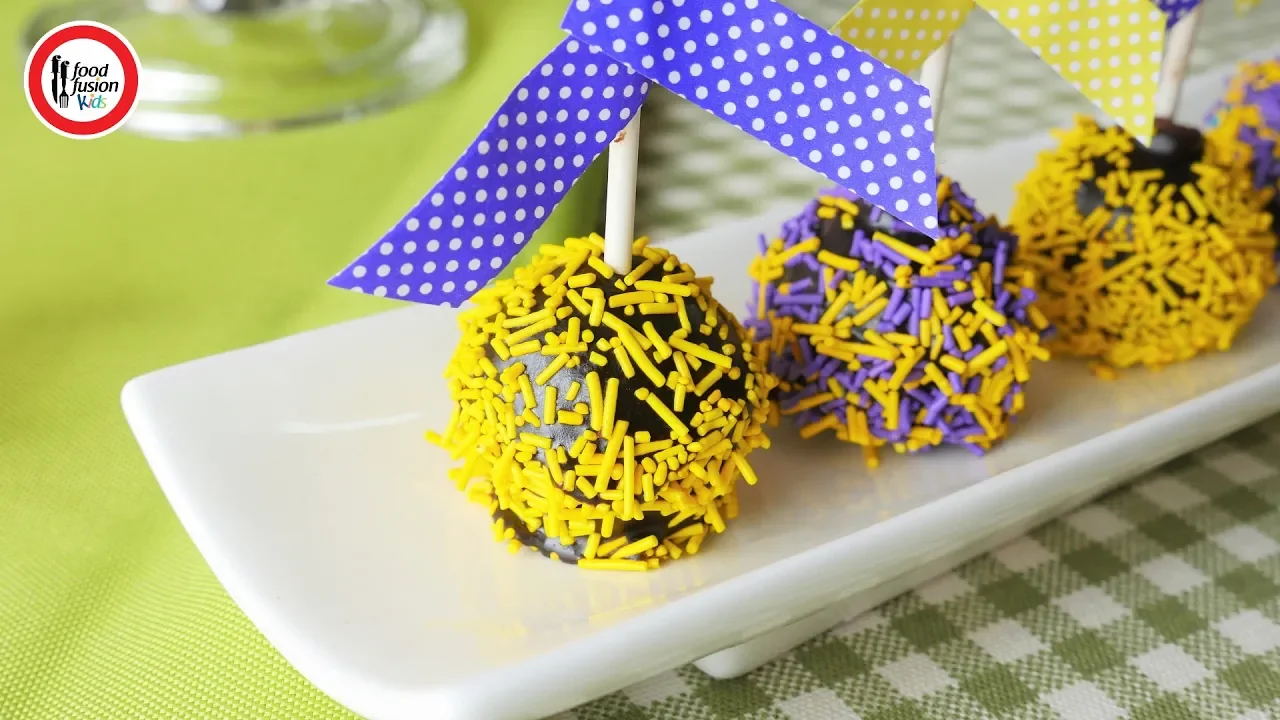 Cake Pops Recipe by Food Fusion Kids