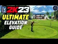 ULTIMATE Elevation Guide Uphill and Downhill shots in PGA TOUR 2K23