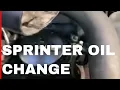 How to Change the Oil on a Mercedes Sprinter OM642 Diesel 2006-2018 - Full Guide