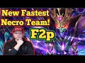 New Fastest F2p Necro Team 35sec Avg - Summoners War