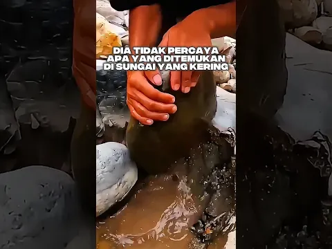 Penemuan Emas Di Sungai Kering!