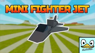 Mini Fighter Jet Tutorial in Plane Crazy Roblox duckster