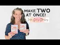 Easy Triangle Fun Fold - Make 2 Cards at Once