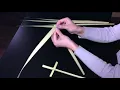 How to Make a Palm Cross Tutorial