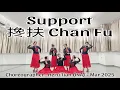 Download Lagu D'LEYDIES | Support 搀扶 Chan Fu | LINE DANCE | High Improver | Heru Tian