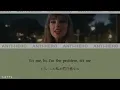 【和訳】Anti-Hero  -  Taylor Swift 🦸‍♂️