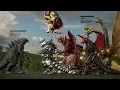 EVOLUTION of GODZILLA MONSTERS Size Comparison