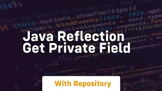 java reflection get private field