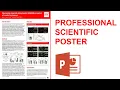 How to Make a Research Poster in PowerPoint like a scientific illustrator