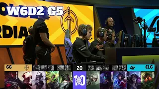 GG vs CLG | Week 6 Day 2 S12 LCS Spring 2022 | Golden Guardians vs CLG W6D2 Full Game