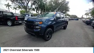 2021 Chevrolet Silverado 1500 near me Pembroke Pines Davie Sunrise Plantation Fort Lauderdale