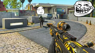 Acting like a BOT then POPPING OFF with a SNIPER (HILARIOUS)