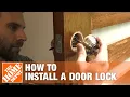 How to Install a Door Lock The Home Depot