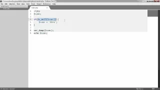 Learn PHP NULL