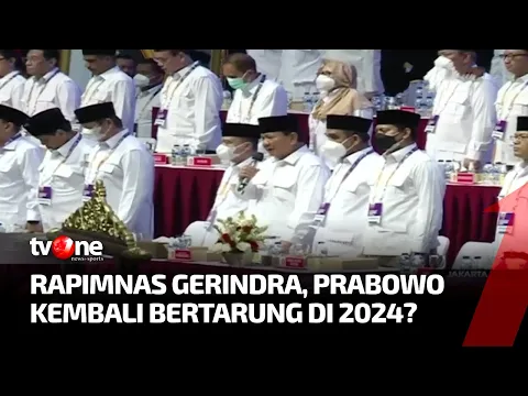 Partai Gerindra Gelar Rapimnas Membahas Pemilu 2024
