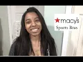 Macy s Sports Bras TryOn Haul
