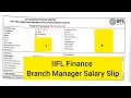 Branch Manager Salary in IIFL Finance IIFL Finance Branch Manager Salary Slip IIFL Finance Jobs