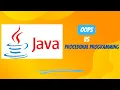 14 OOPS in Java Procedural Programming in Detail