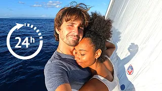 VOILIER: le temps passe au ralenti en MER  #voiliercoraille