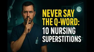 10 creepy nurse superstitions that just might save your life