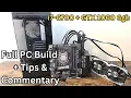 Building an i7 6700 GTX 1060 Budget PC - Full A080P Case Build Tips Commentary
