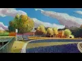 An egg tempera painting from beginning to end