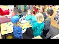Preschoolers Work on Dramatic Play Using Veterinary Clinic