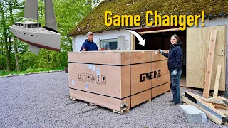One Giant Box – So Many Future Boat Parts – Ep. 487 Ran Sailing