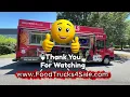 20FT CUSTOM FOOD TRUCK FOR SALE BIZ ON WHEELS