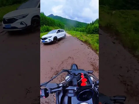 this biker capture something on camera #shortsvideo