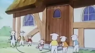 حكاية الذئب و الخراف السبعة 