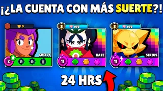 🍀 CREÉ la Cuenta con *MÁS SUERTE* De Brawl Stars.... (Consigo TODO)